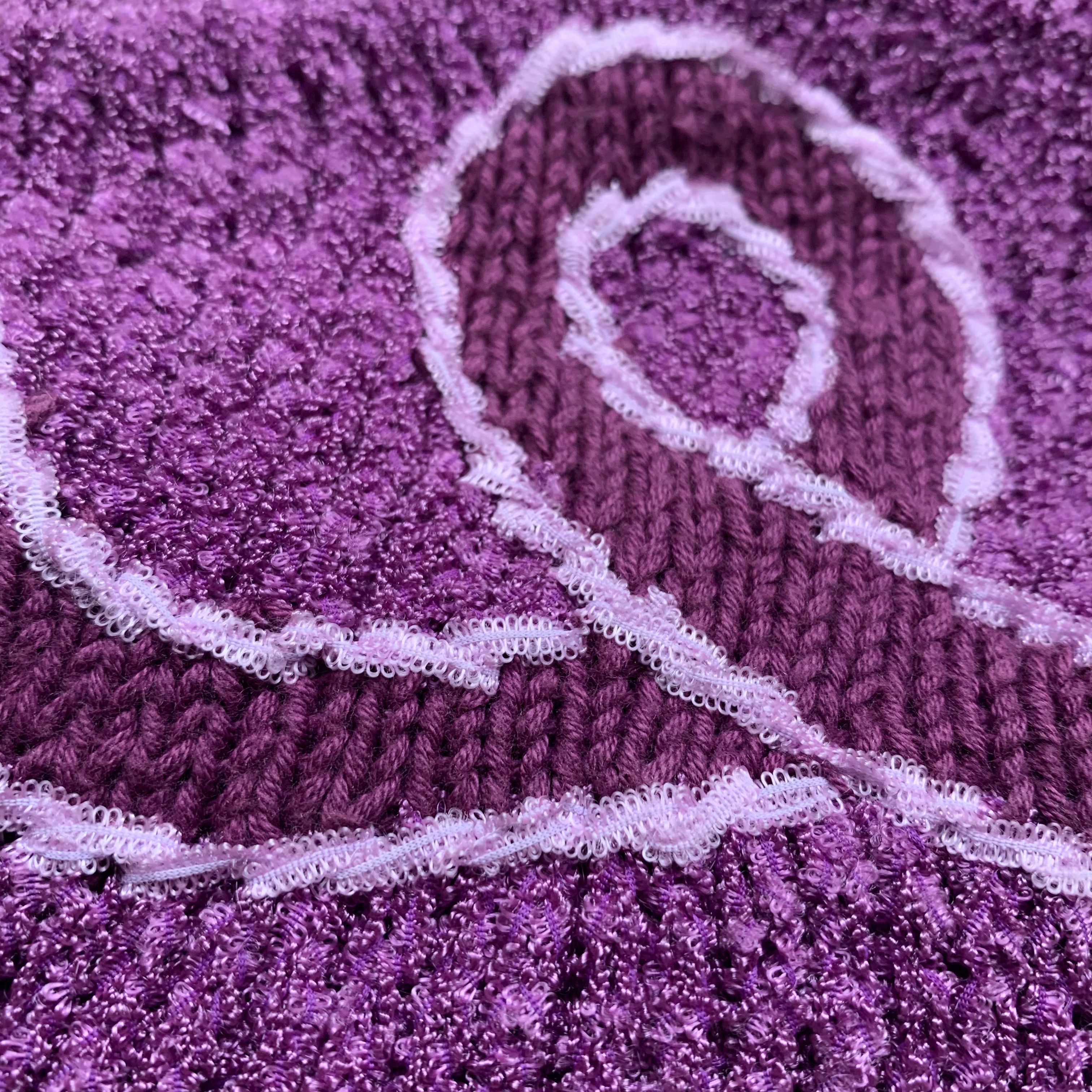 Japanese Brand × Yoshiyuki Konishi 80s Boar Intarsia Pink Hand-Knit Sweater Size US S / EU 44-46 / 1 - 7 Thumbnail
