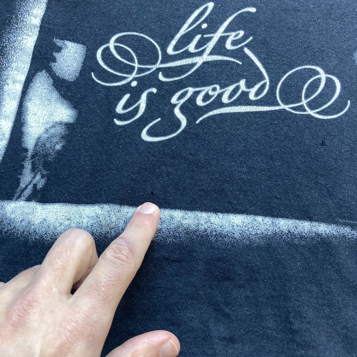 Rap Tees vintage nas life is good rap tour band tee Size US M / EU 48-50 / 2 - 2 Thumbnail
