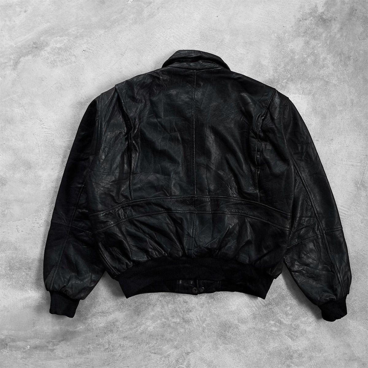 Vintage Vintage Leather Jacket Size US S / EU 44-46 / 1 - 3 Thumbnail