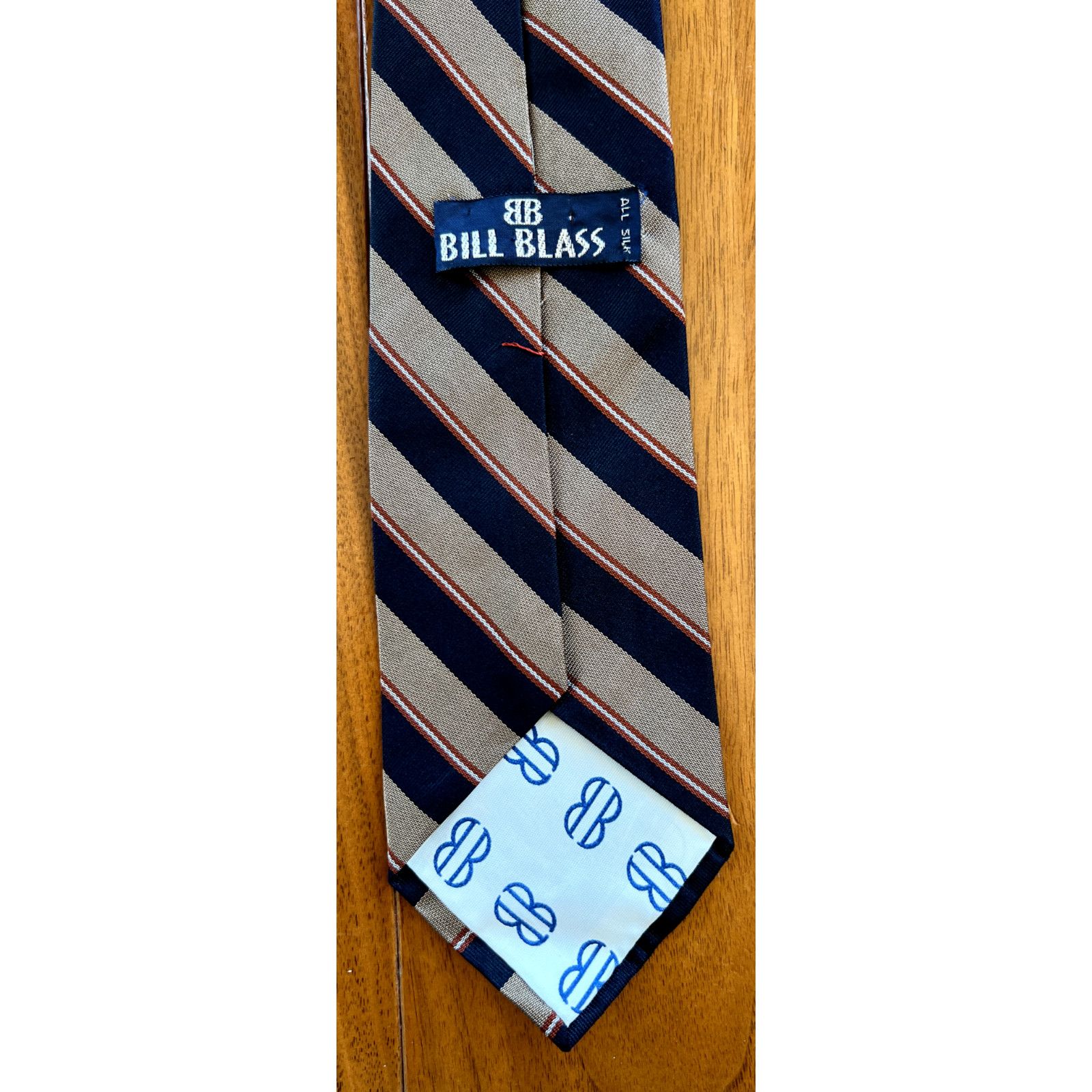 Bill Blass Vintage 80s Bill Blass Men's Tie Size ONE SIZE - 2 Thumbnail