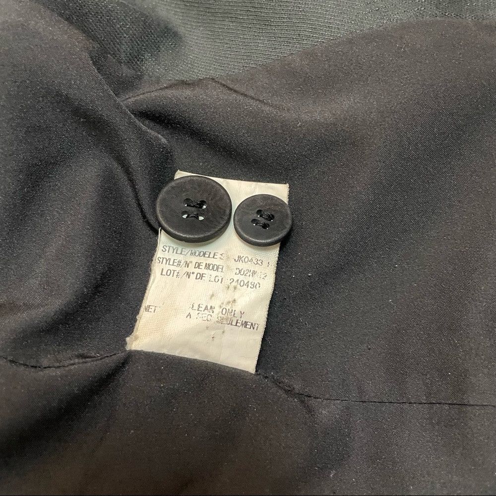 Helmut Lang Helmut Lang Collarless Blue Blazer Size 4 Size S / US 4 / IT 40 - 8 Thumbnail