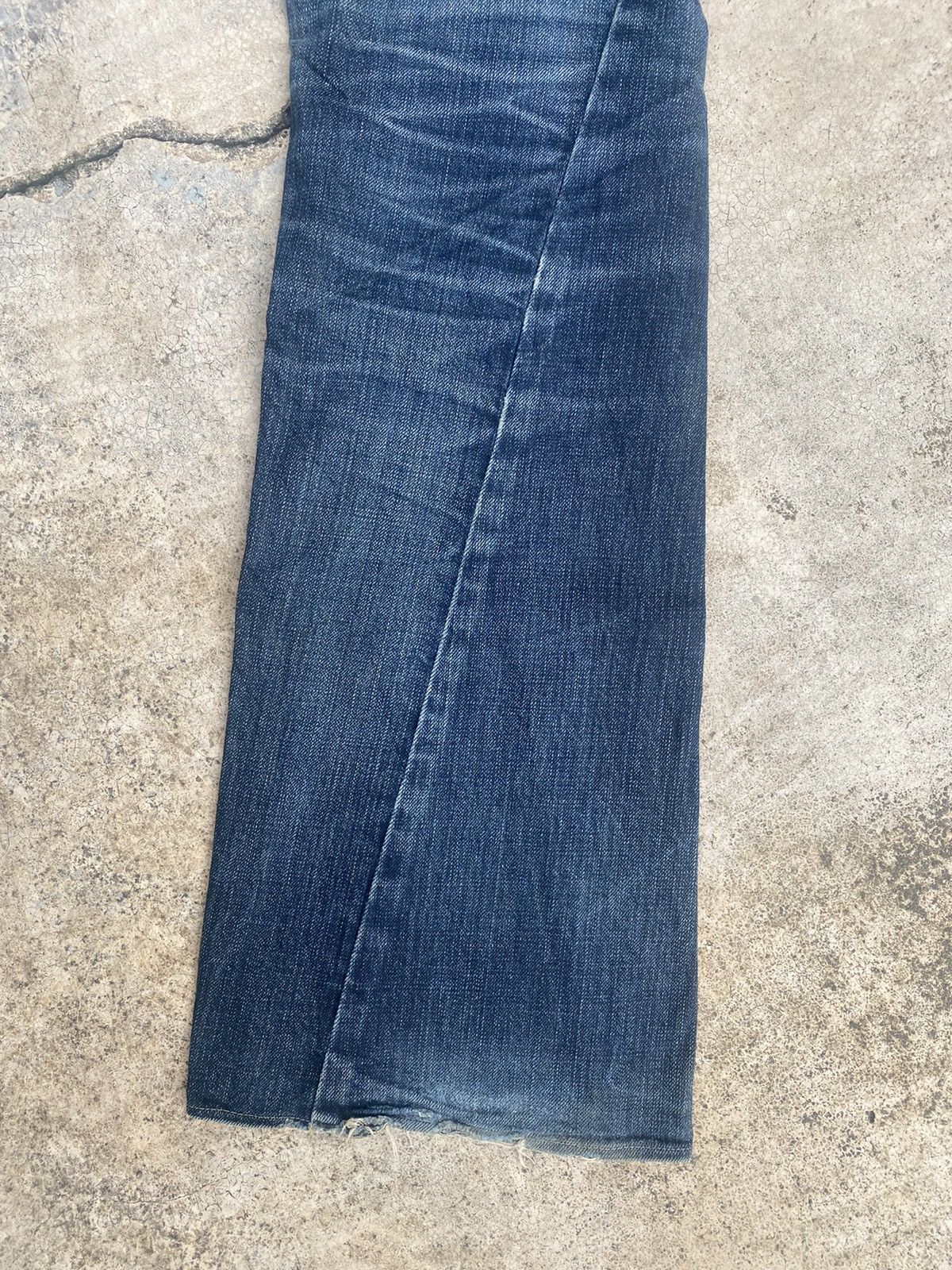 If Six Was Nine × Lee × Vintage Flare Jeans Lee Distressed Faded Bootcut Size US 31 - 17 Thumbnail