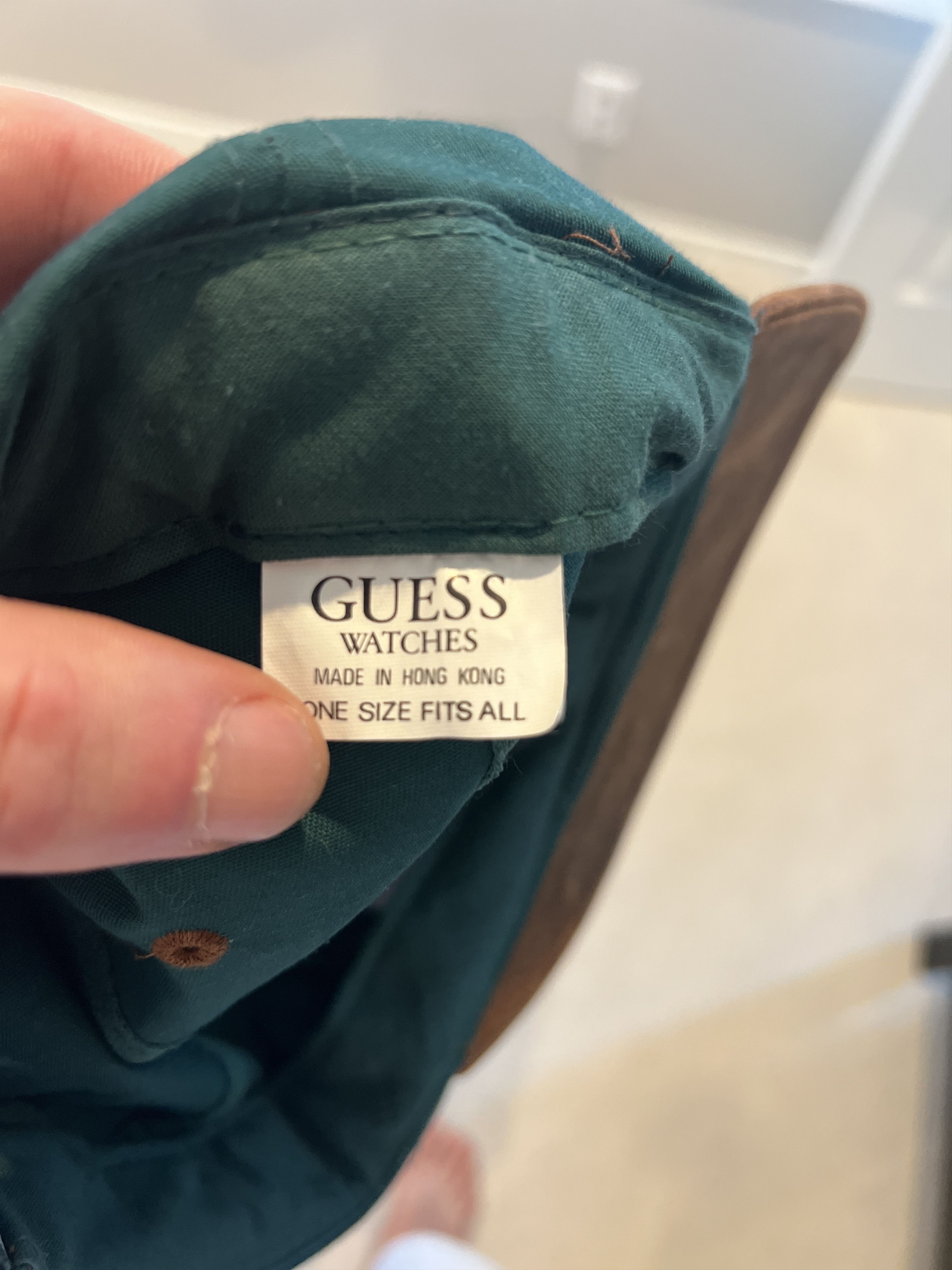Guess Vintage Guess Watches Mens Baseball Hat Snapback Size ONE SIZE - 3 Thumbnail