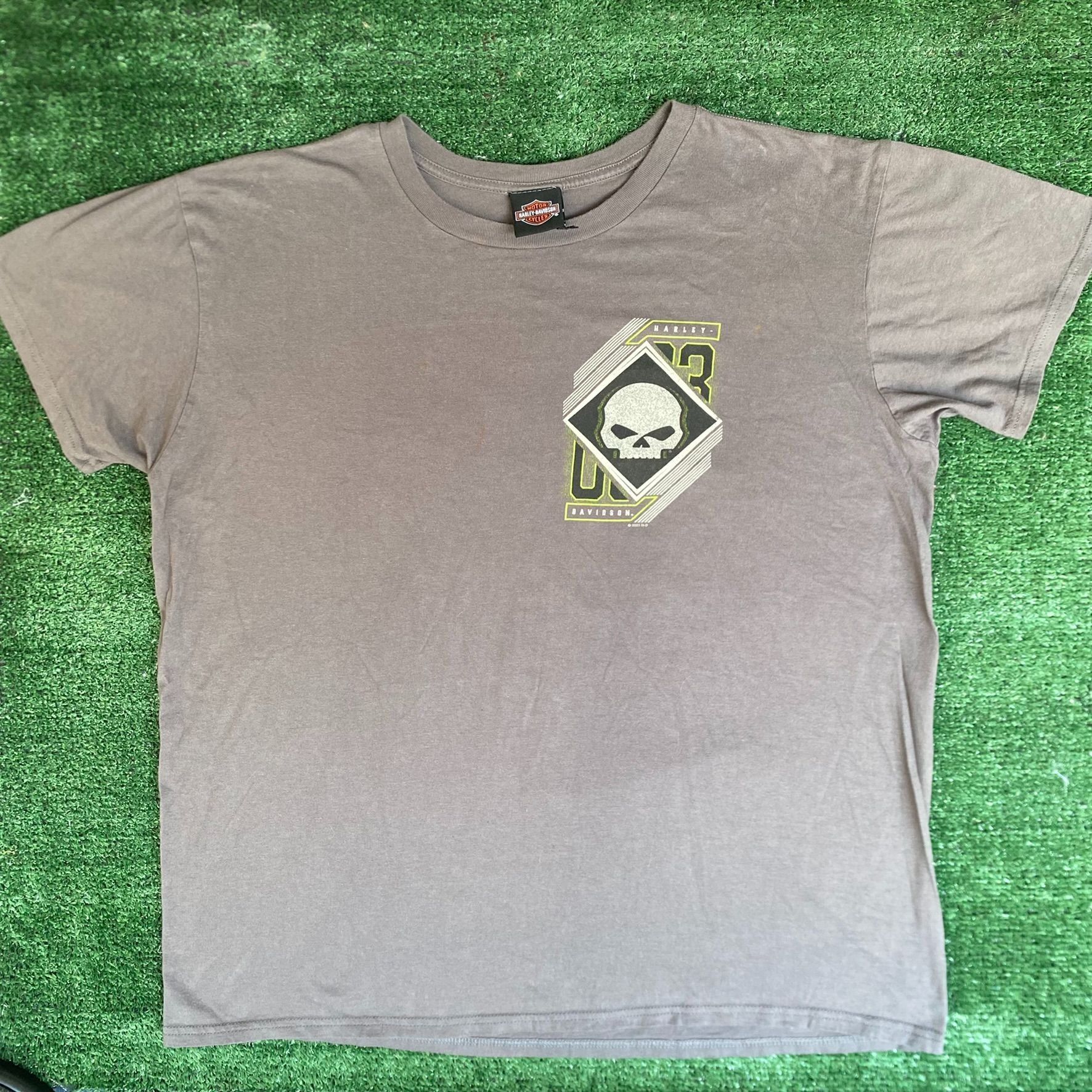 Harley Davidson Vintage Y2K Harley Davidson Skull T-Shirt Savannah Georgia B Size US XL / EU 56 / 4 - 4 Thumbnail