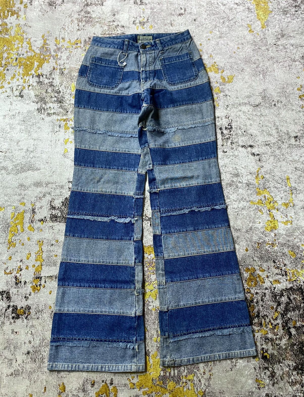 Hysteric Glamour × Japanese Brand × Tornado Mart Japanes Flare LapisContyHagi Jeans Inspired Hysteric Glamour Size 27" / US 4 / IT 40 - 1 Thumbnail