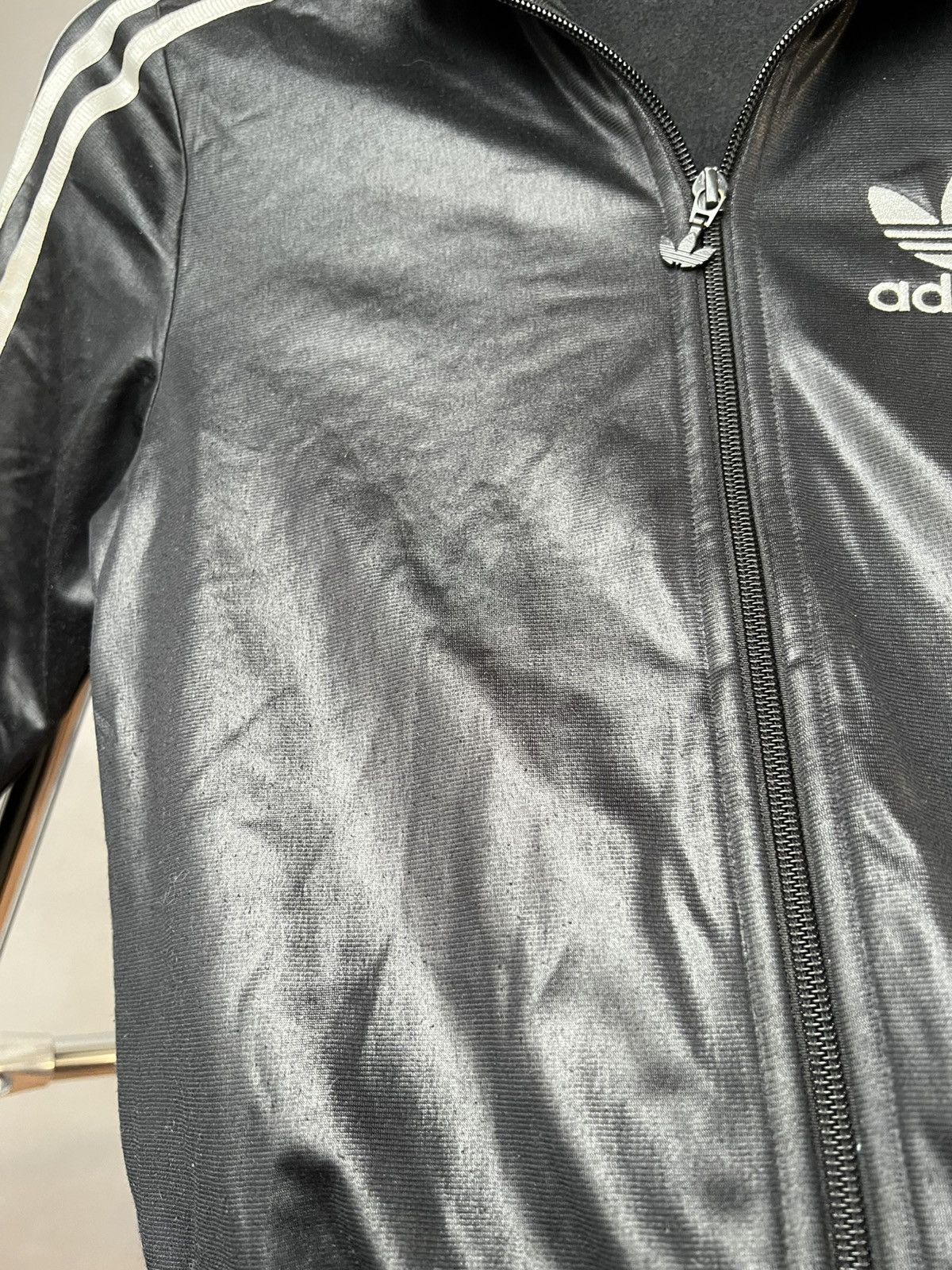 Adidas 2009 RARE ADIDAS CHILE 62 FIREBIRD TREFOIL ZIP WAXED JACKET Size XS / US 0-2 / IT 36-38 - 14 Thumbnail