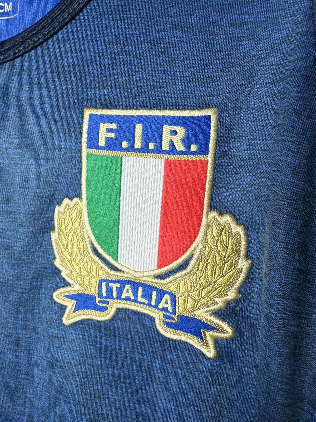 Macron FIR Italy 2018 Rugby Shirt Jersey Macron size S Size US S / EU 44-46 / 1 - 4 Thumbnail