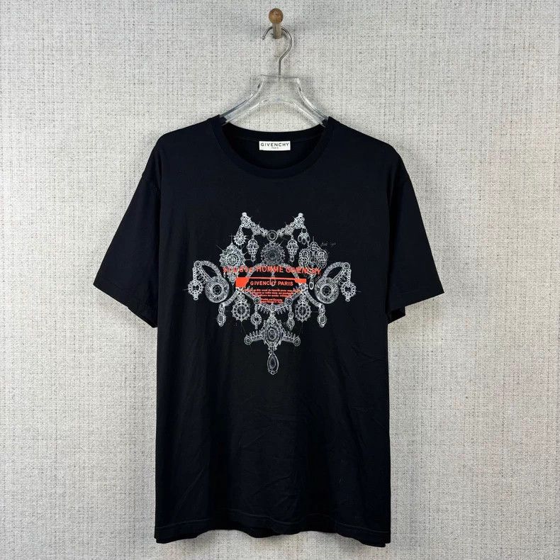 Givenchy Givenchy Geometric jewelry print short sleeve Size US XL / EU 56 / 4 - 1 Thumbnail