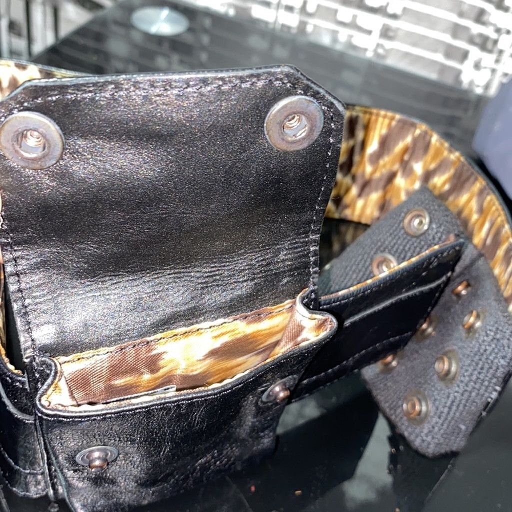 Dolce & Gabbana Authentic DOLCE & GABBANA Leather Waist Pouch Belt Size ONE SIZE - 12 Thumbnail