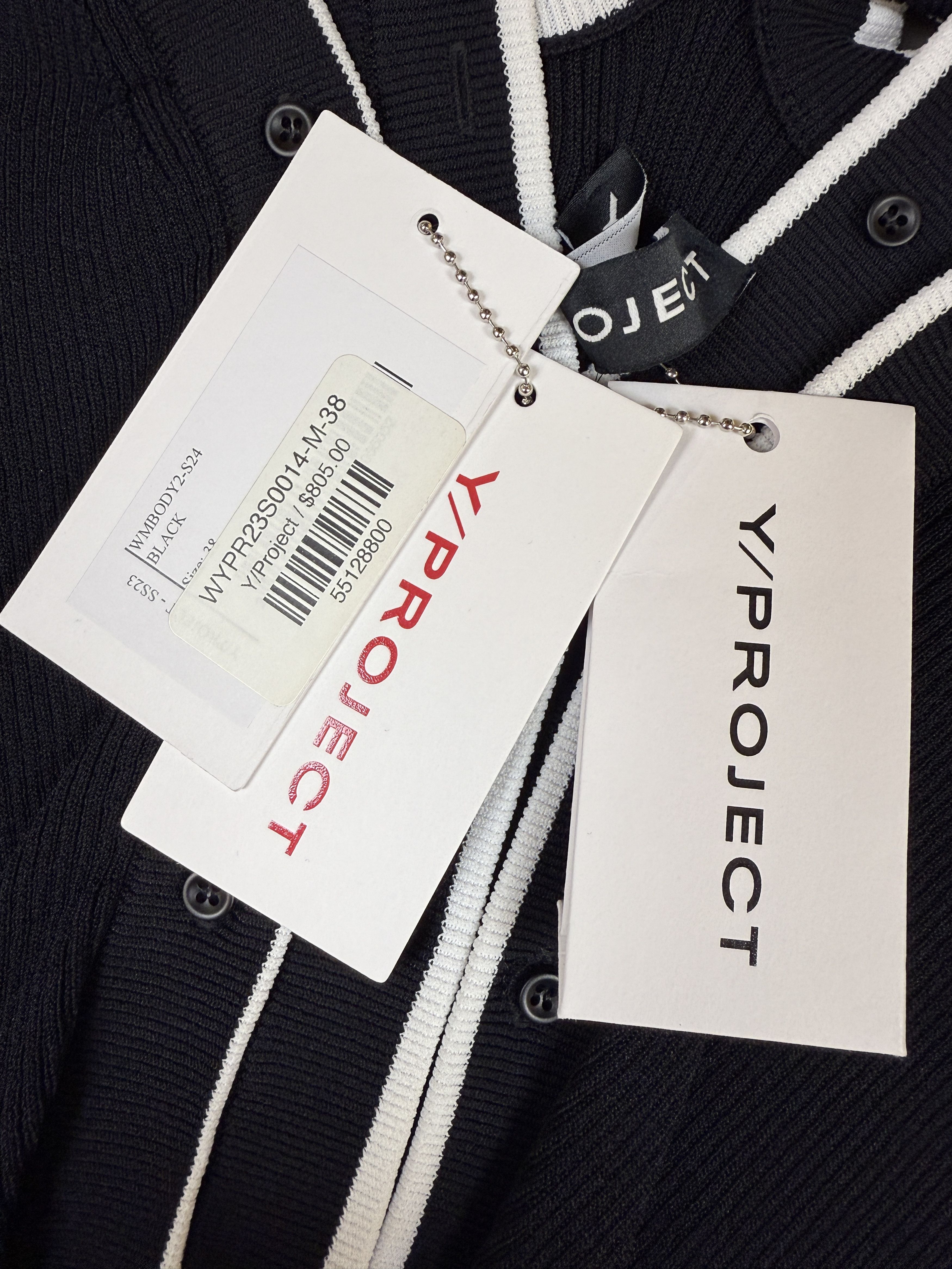 Y/Project $805 Y/Project Triple Neck Bodysuit Size XS / US 0-2 / IT 36-38 - 11 Thumbnail