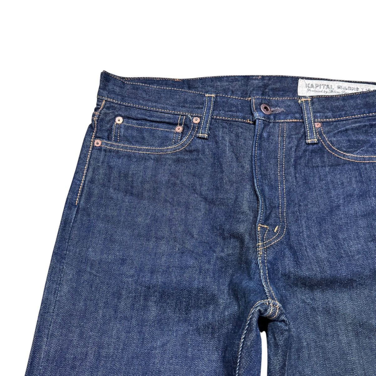 Kapital Kapital Long Leg Denim Jeans Size US 33 - 4 Thumbnail