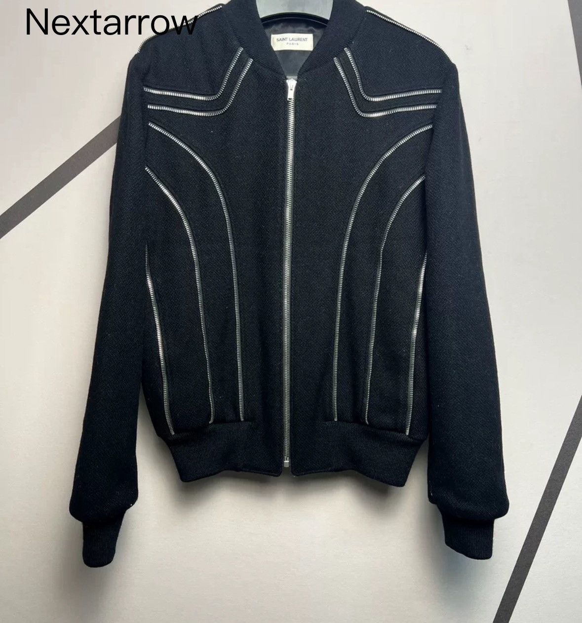Saint Laurent Paris SLP Classic Wool Teddy Jacket F36 | Grailed