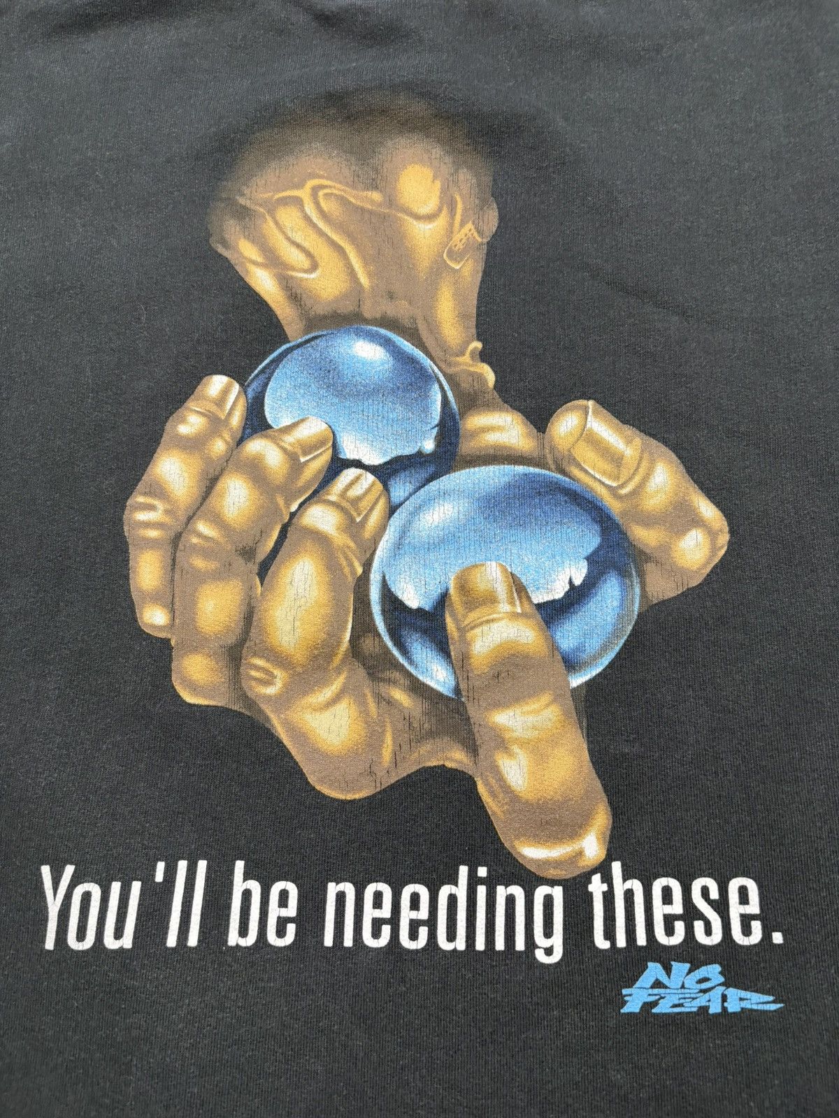 No Fear Vintage No Fear 90s “You'll be needing these” Sweatshirt Y2K Size US XL / EU 56 / 4 - 7 Thumbnail