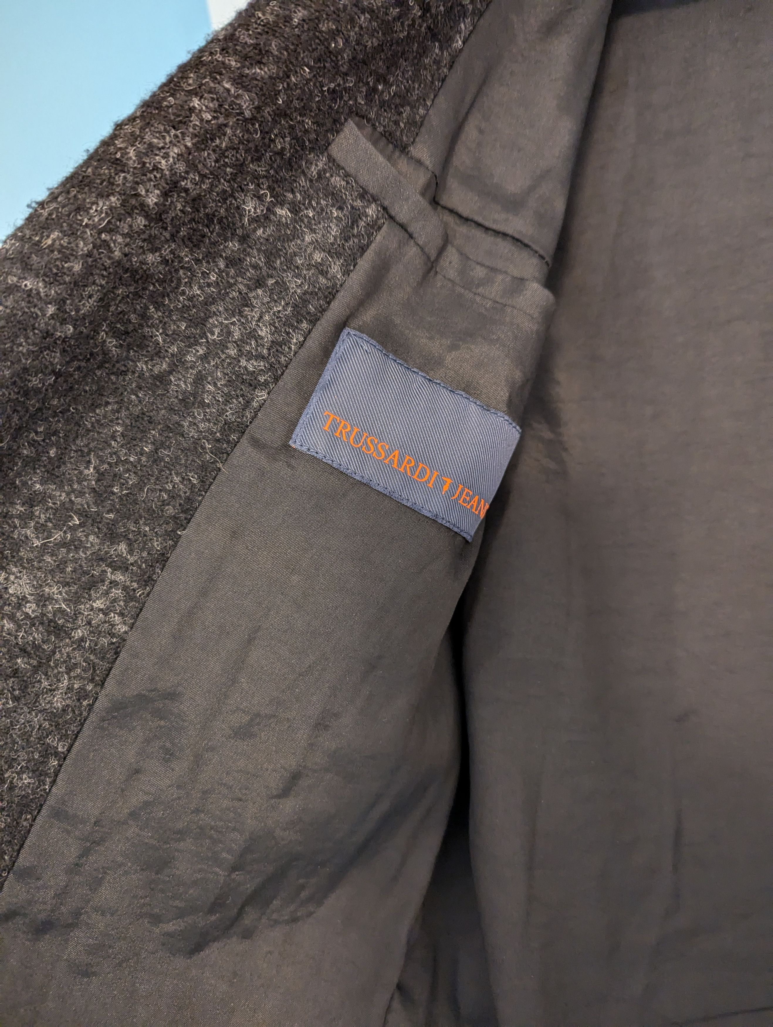 Trussardi Wool blend casual blazer Size 48R - 3 Thumbnail