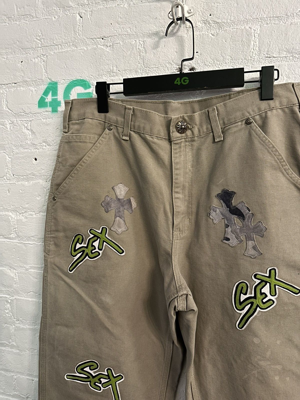 Chrome Hearts CHROME HEARTS SEX RECORDS CARHARTTS SZ34 Size US 34 / EU 50 - 3 Thumbnail