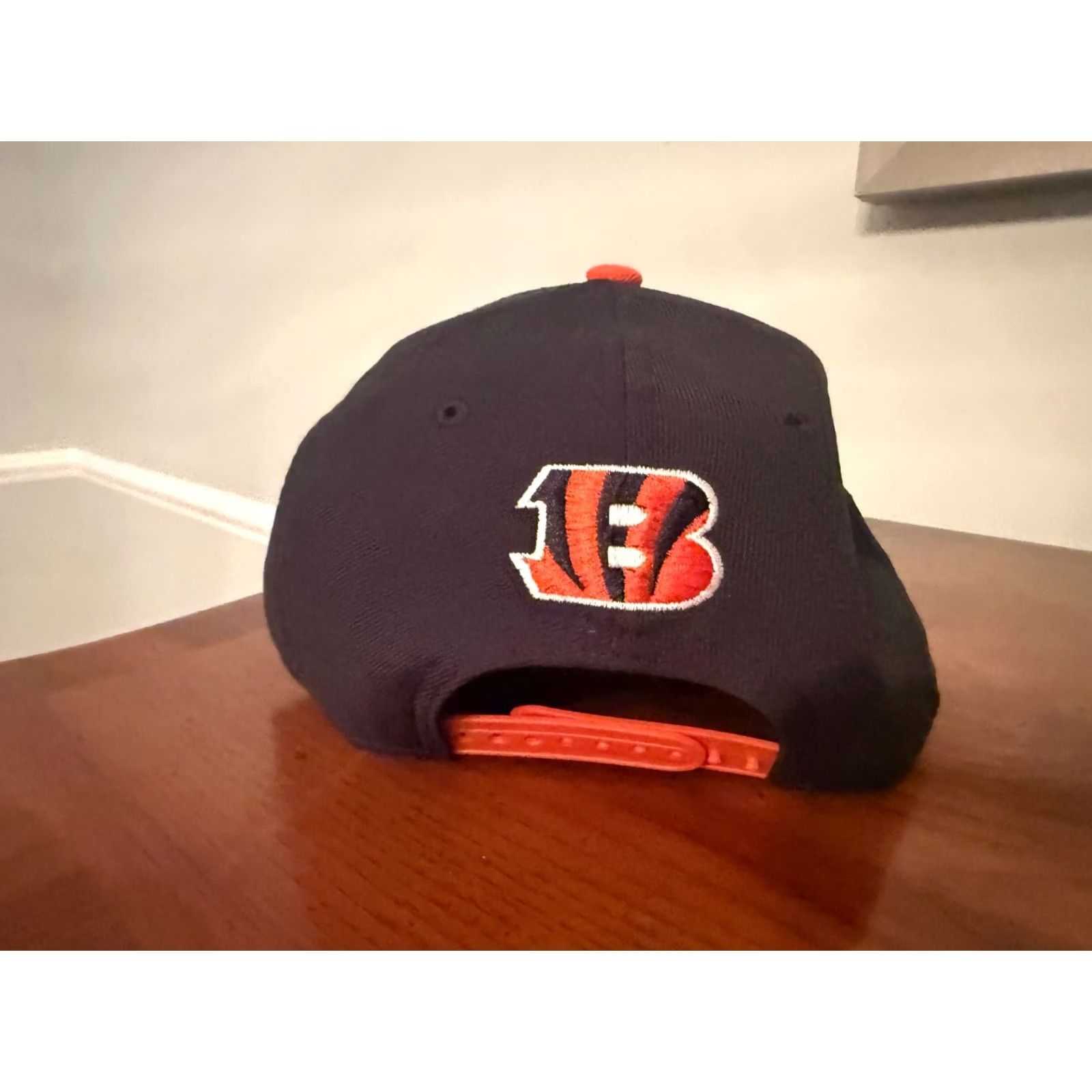 New Era Cincinnati Bengals New Era 9FORTY Adjustable Hat Snapback Black/Orange - Unisex Adults, One Size, Baseball Cap Size ONE SIZE - 4 Thumbnail
