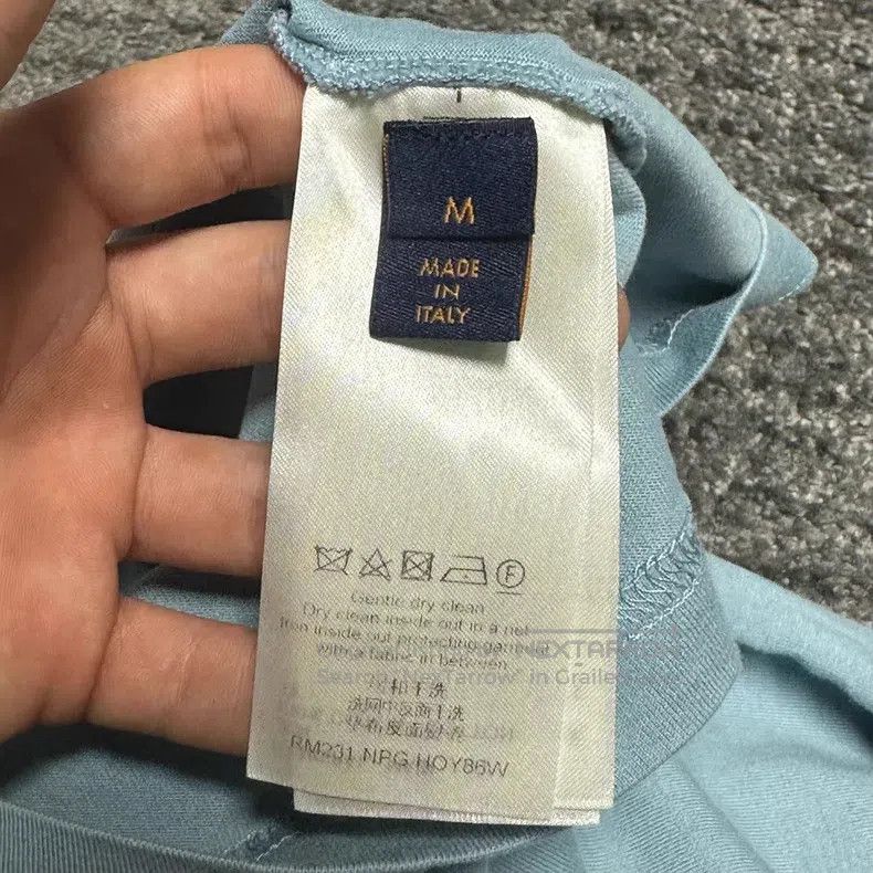 Louis Vuitton Louis Vuitton Hammer Tool Embroidered Haze Blue Short Slee Size US M / EU 48-50 / 2 - 4 Thumbnail