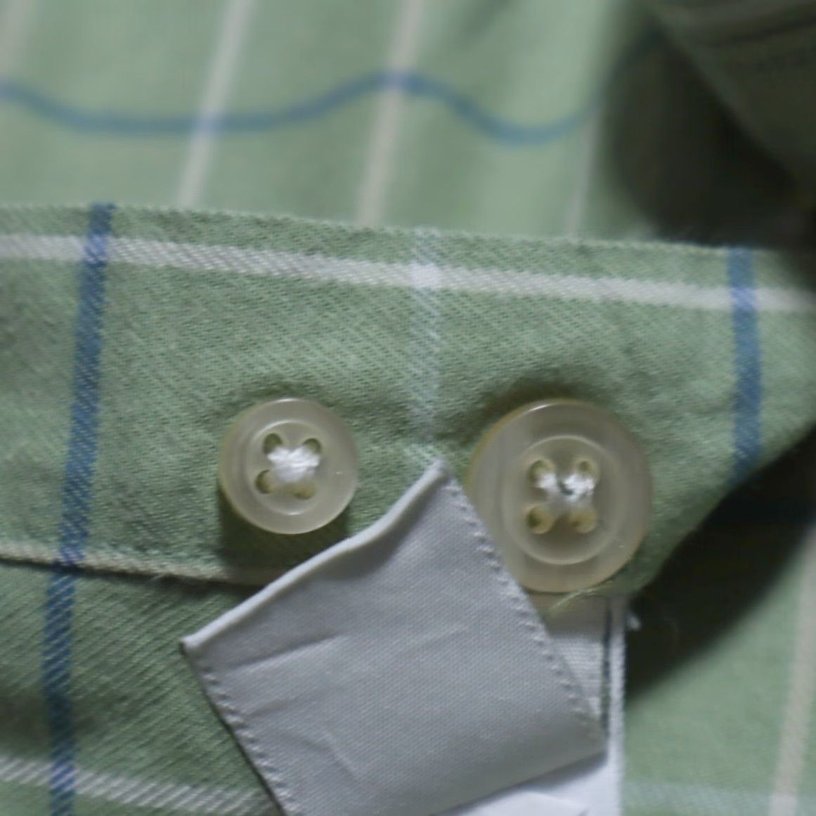 Orvis Orvis Shirt Striped Long Sleeve Button Down Green Men XL Brushed Cotton Relaxed 25in Pit to Pit 33in Length Size US XL / EU 56 / 4 - 6 Thumbnail