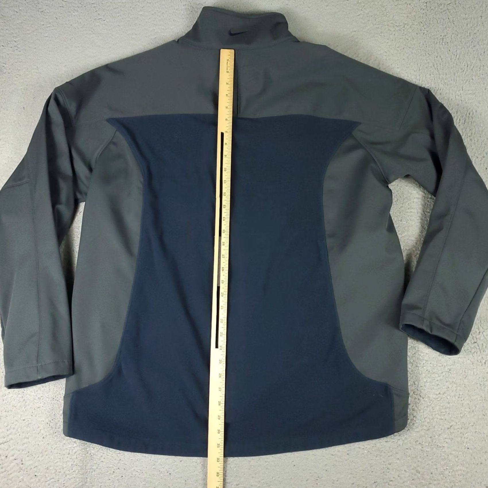 Nike Nike Jacket Mens 2XL Blue Gray Fleece Vintage Full Zip Up Jacket Size US XXL / EU 58 / 5 - 5 Thumbnail