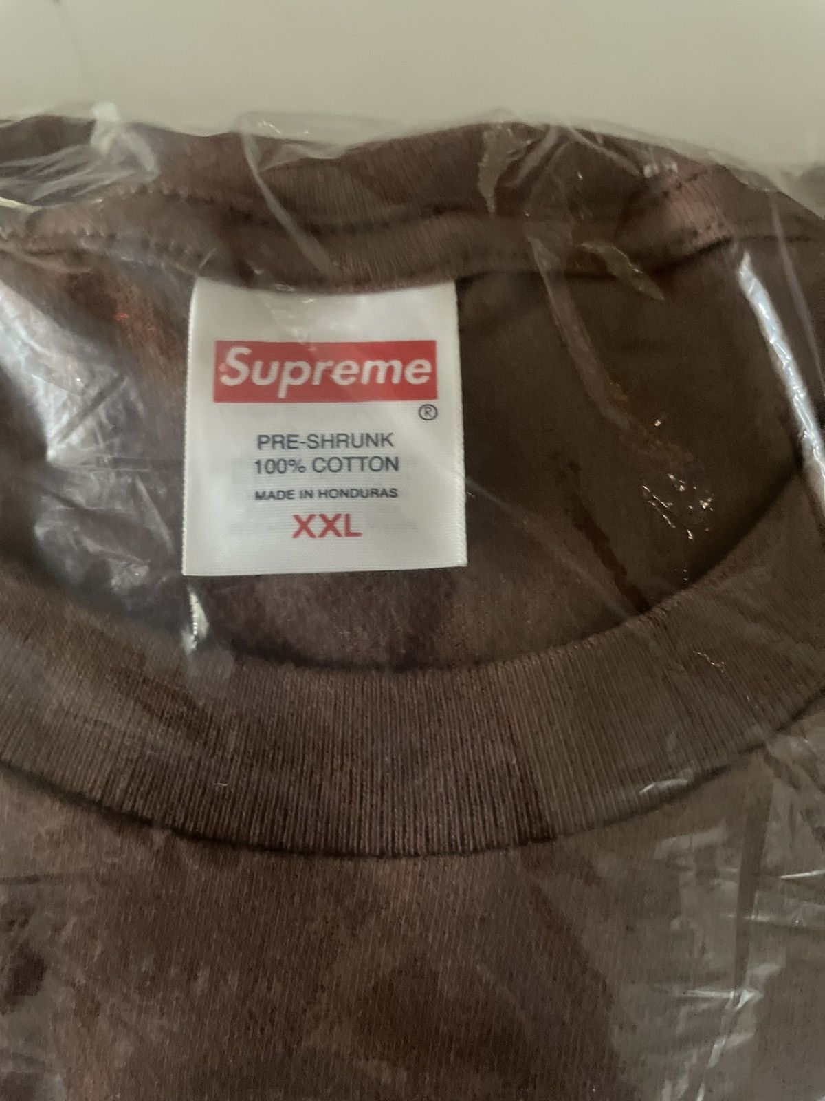 Supreme Supreme Naughty Tee Brown Size XXL Size US XXL / EU 58 / 5 - 3 Thumbnail