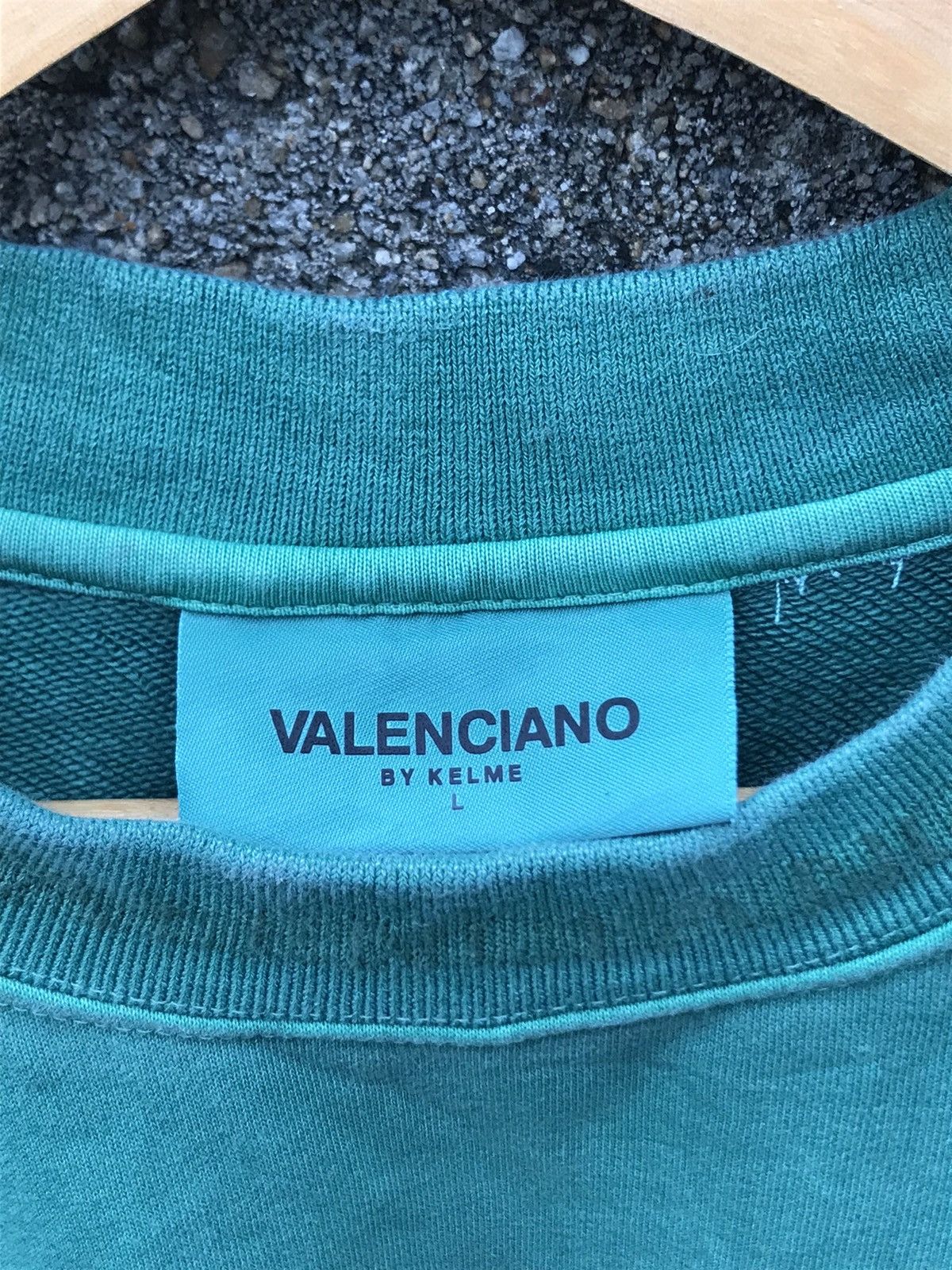 Japanese Brand 🔥Valenciano By Kelme Zip Below Sweatshirt Size US L / EU 52-54 / 3 - 8 Thumbnail