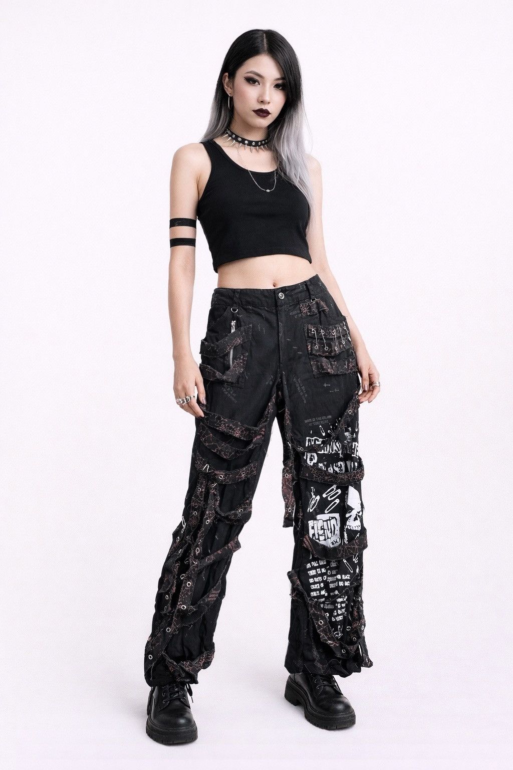 Japanese Brand GLP Gothic Lauta Punk Bondage Pant Black Multi-Strap Archive Size US 30 / EU 46 - 5 Thumbnail