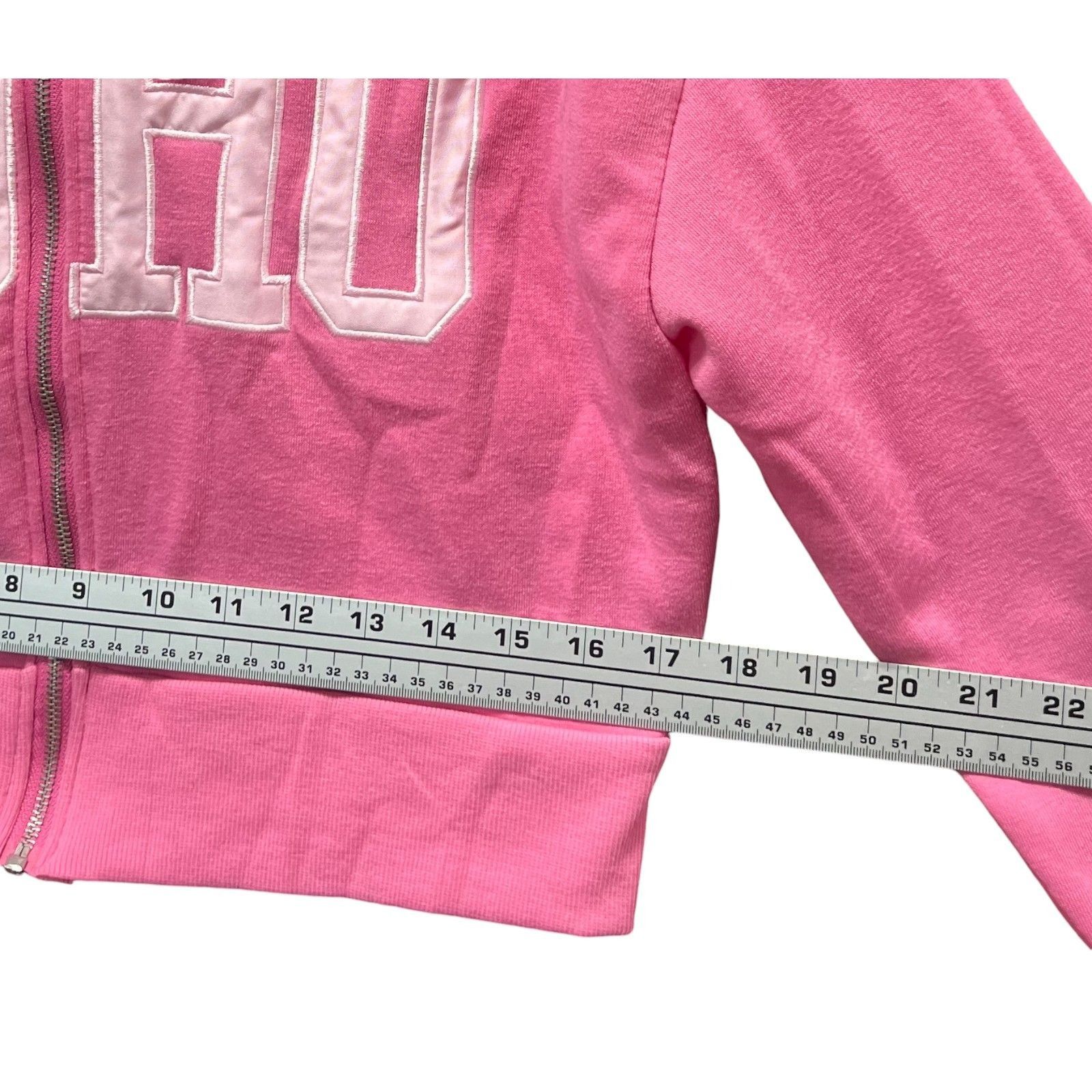 rue21 Rue 21 - Women's Long Sleeve Hooded Sweatshirt - Pink - Medi Size M / US 6-8 / IT 42-44 - 4 Thumbnail