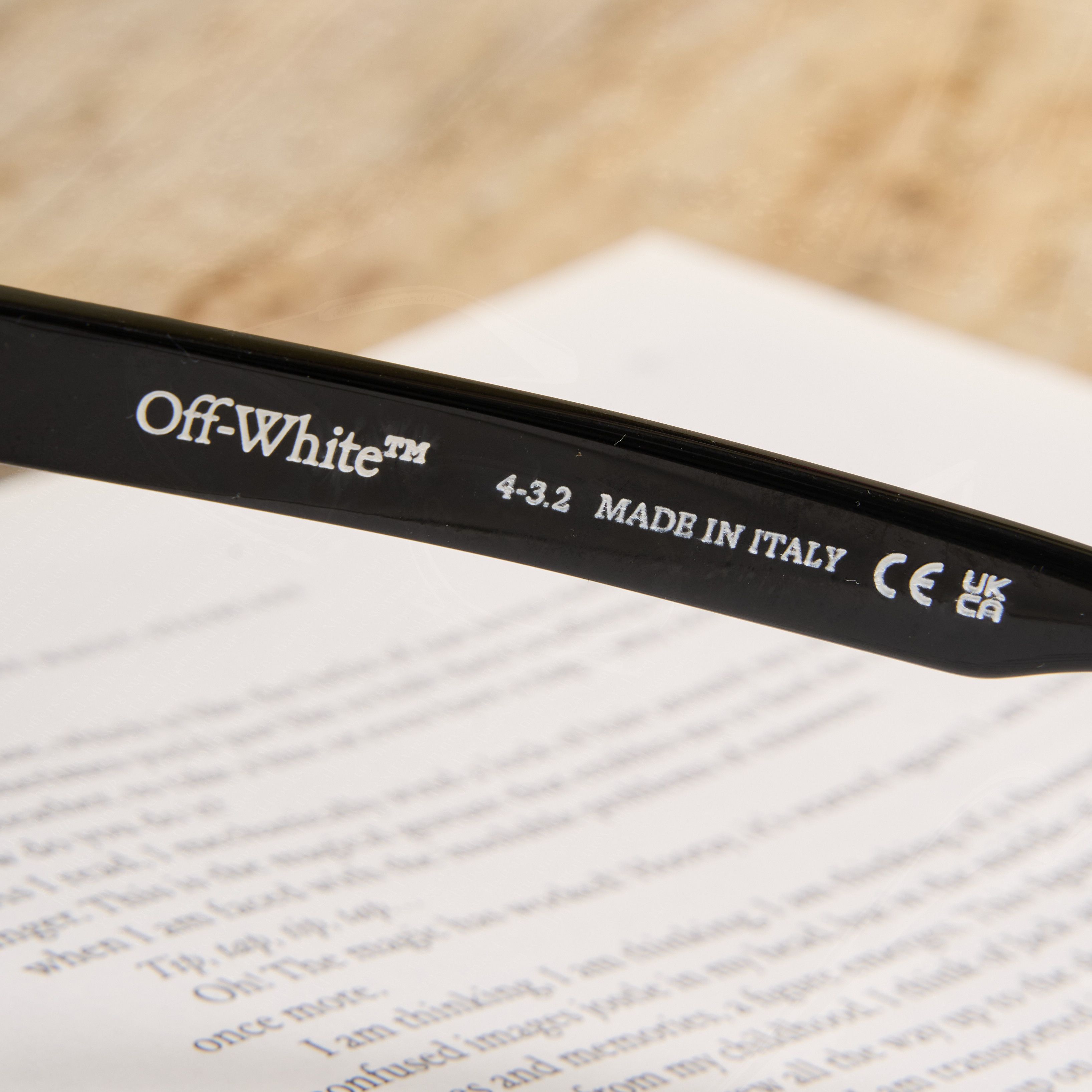 Off-White OFF WHITE Round Frame Glasses black Size ONE SIZE - 5 Thumbnail