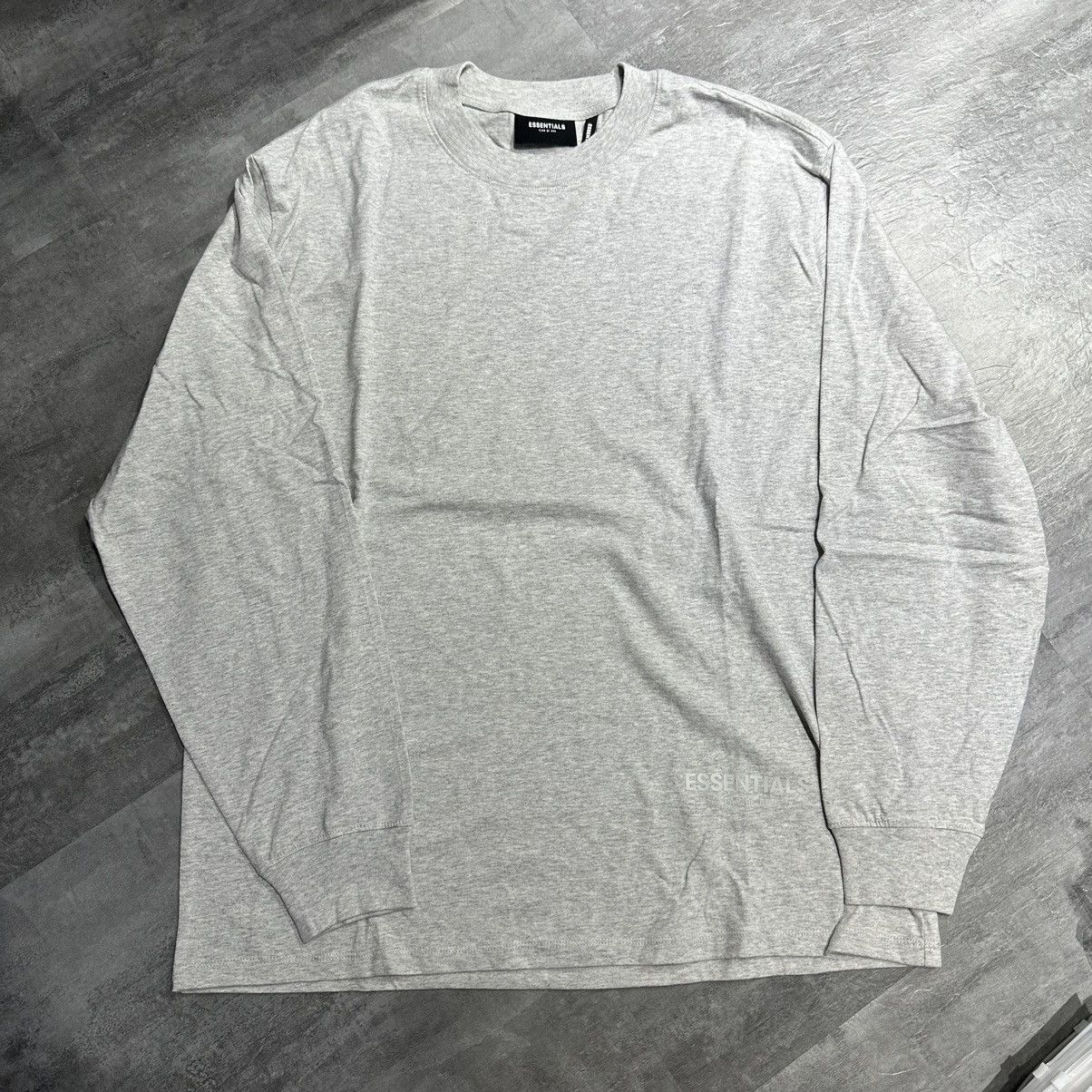 Essentials Essentials-F.O.G 3M Reflective LS Tee - Grey Size US L / EU 52-54 / 3 - 3 Thumbnail