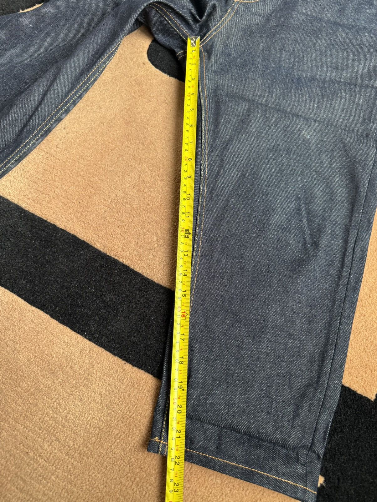 Evisu evisu white daicock style denim cropped pants size：32 Size US 32 / EU 48 - 14 Thumbnail