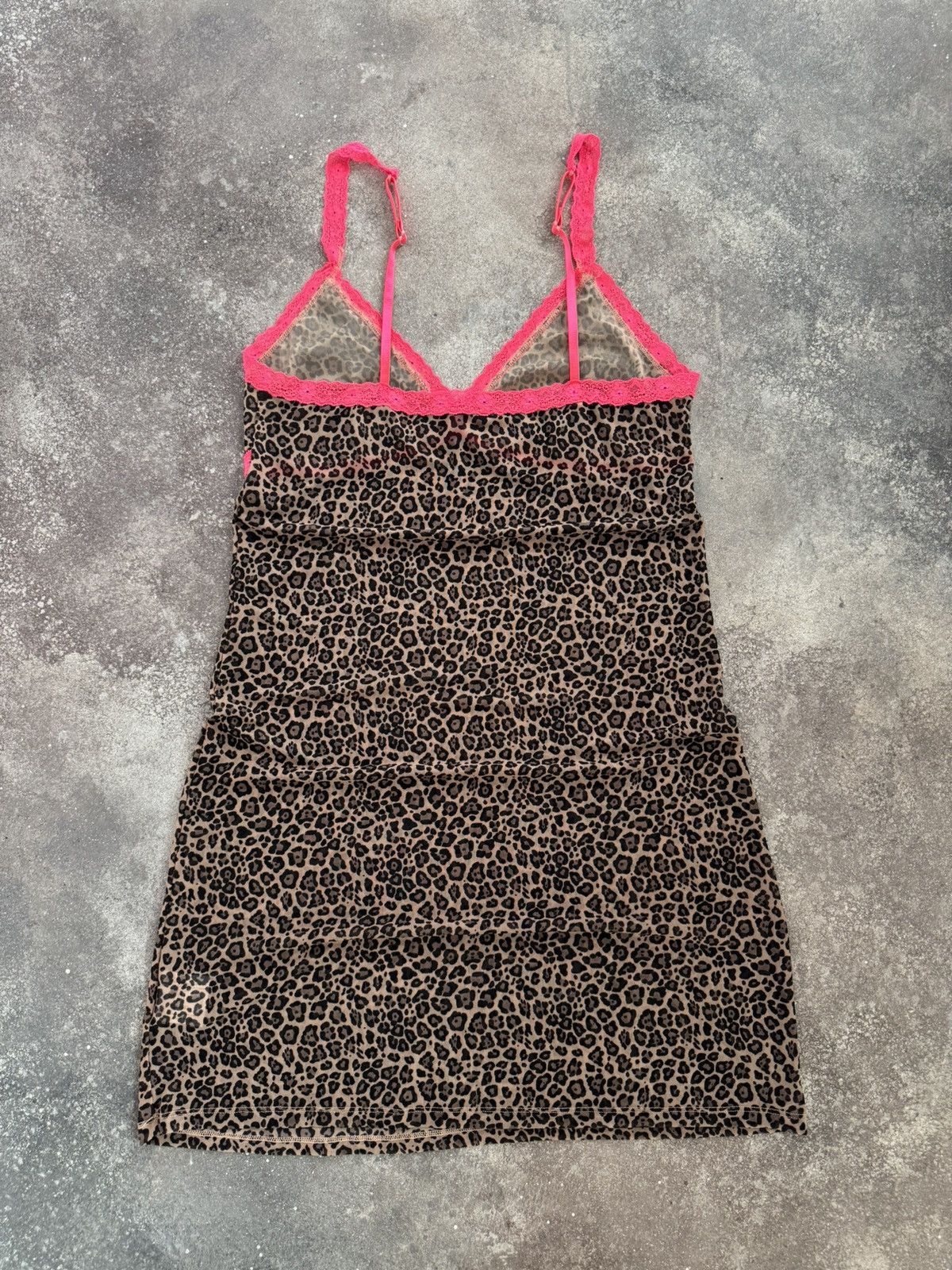 20471120 × Japanese Brand × Vintage Vintage 2000’s Leopard Mesh Dress Size XL / US 12-14 / IT 48-50 - 2 Thumbnail