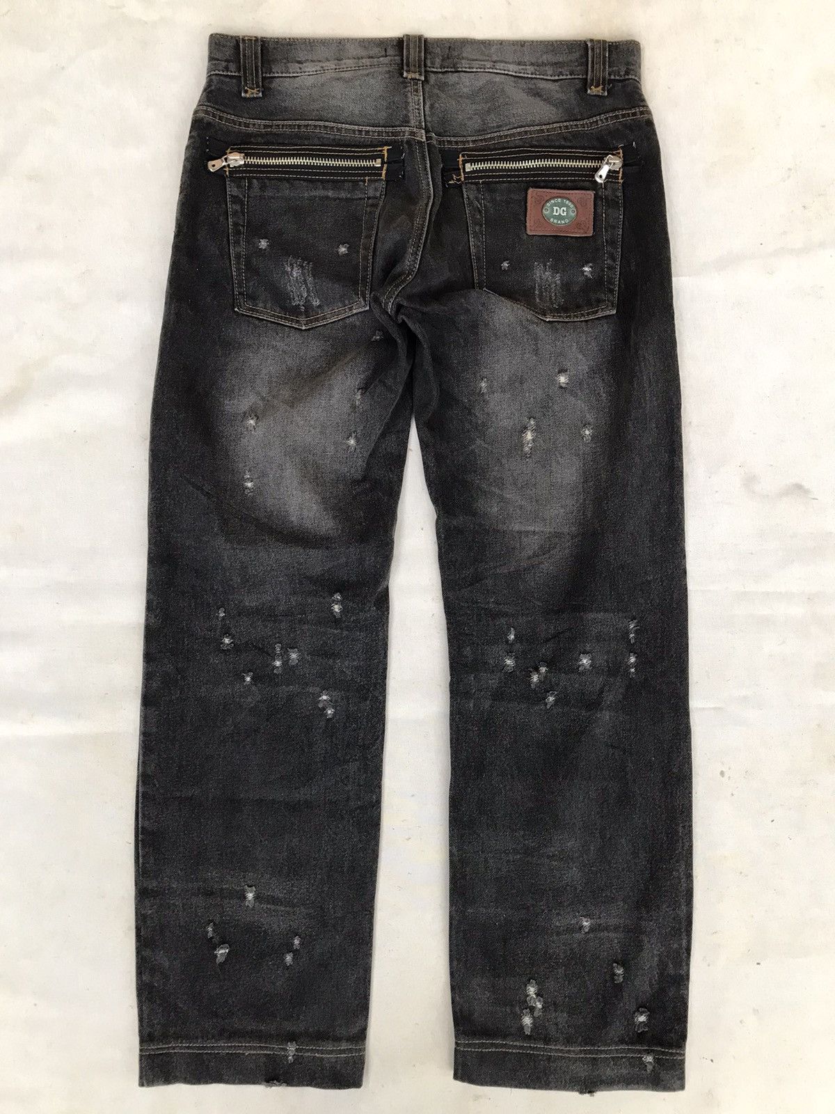 Dolce & Gabbana Rare Dolce & Gabbana Distressed Jeans Size US 33 - 10 Thumbnail