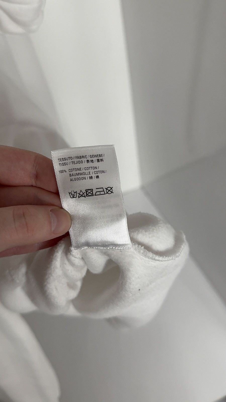 Balenciaga ✅Balenciaga White Pixel Logo Oversized Hoodie Size US XS / EU 42 / 0 - 6 Thumbnail