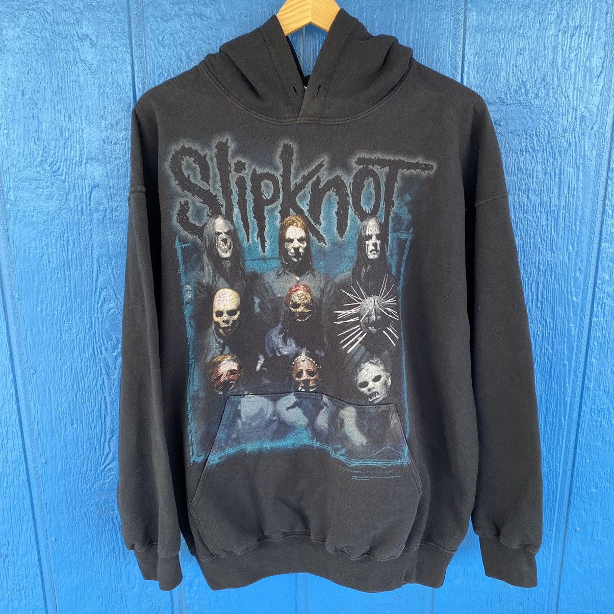 Gildan 2006 Slipknot Hooded Size Large Double Sided Hoodie Pullover Size US L / EU 52-54 / 3 - 1 Thumbnail