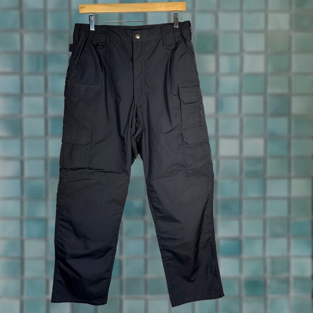 Vintage 5.11 Tactical Series Mens Cargo Pants Gray Ripstop 34x32 Utility Work Trousers Size US 34 / EU 50 - 1 Thumbnail