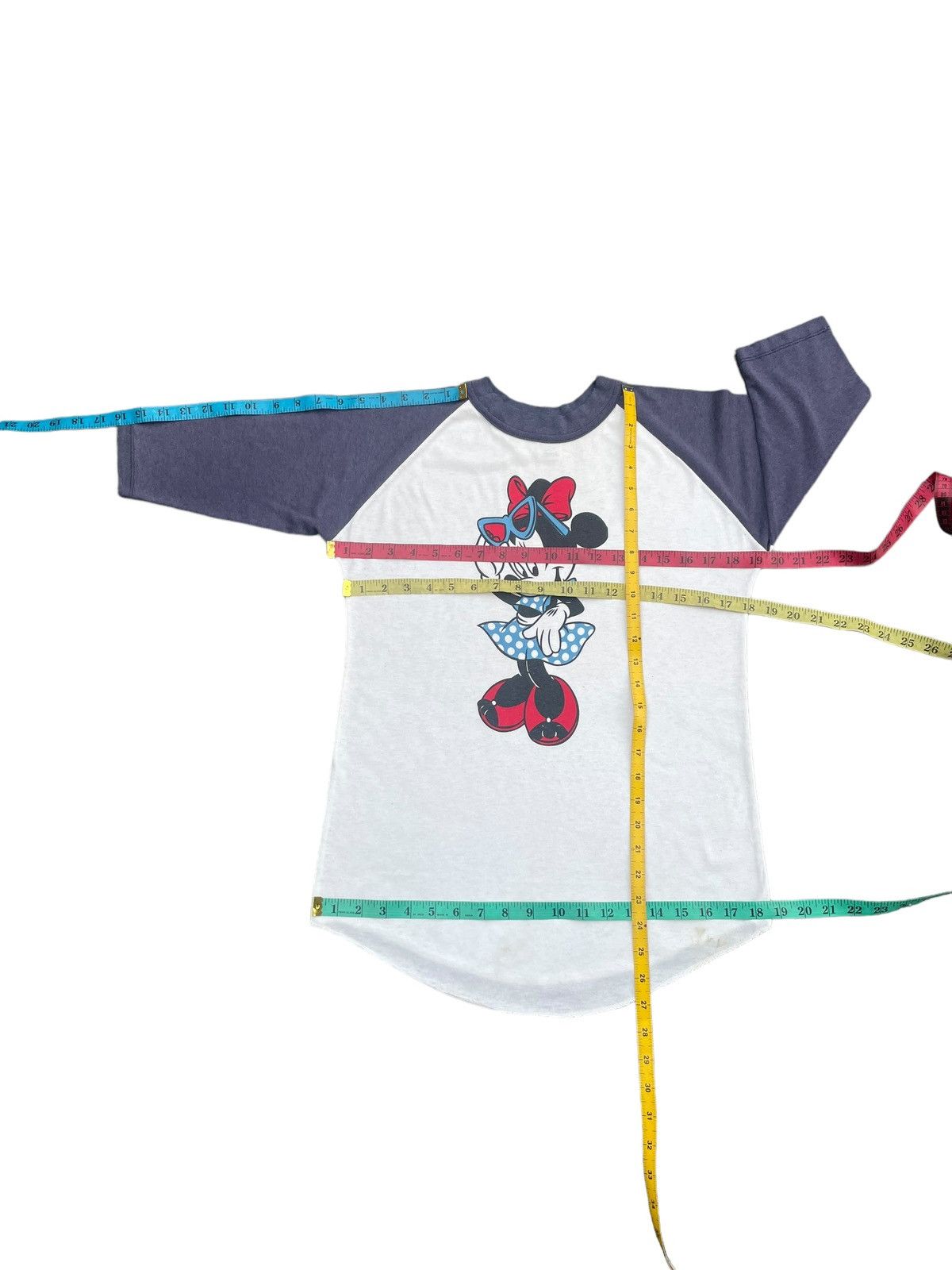 Mickey Mouse Vintage Minnie Mouse Raglan Size US S / EU 44-46 / 1 - 8 Thumbnail