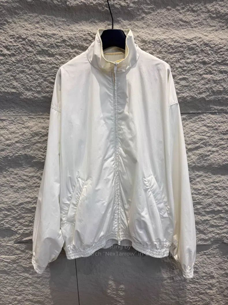 Balenciaga Balenciaga White Tape Jacket Jacket Size US S / EU 44-46 / 1 - 2 Thumbnail