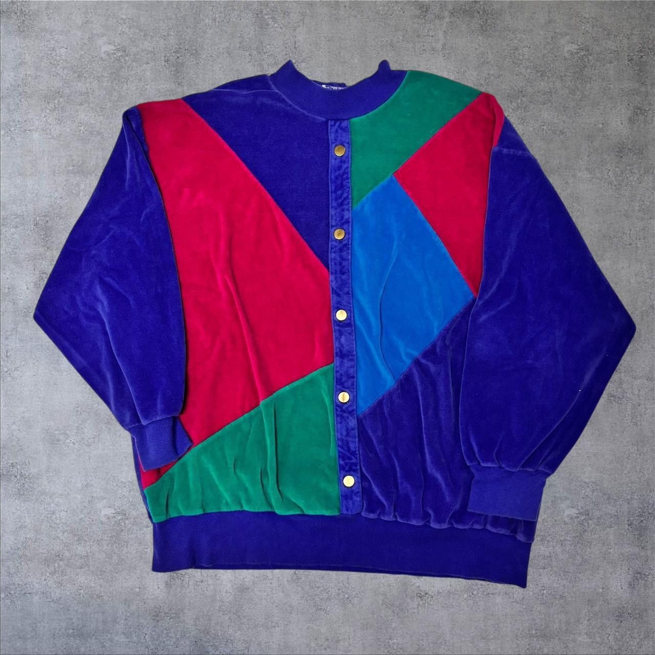 Vintage Vintage Velour Tracksuit Size XL / US 12-14 / IT 48-50 - 2 Thumbnail