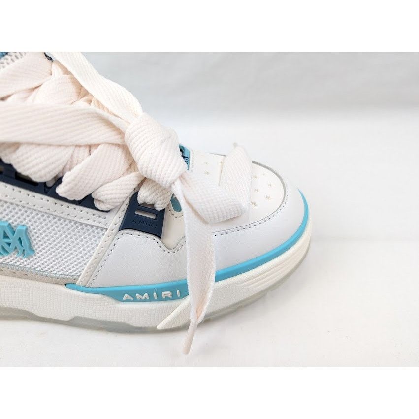 Amiri o1rshd1 MA-1 Low-Top Sneakers in Blue Size US 7 / EU 40 - 3 Thumbnail