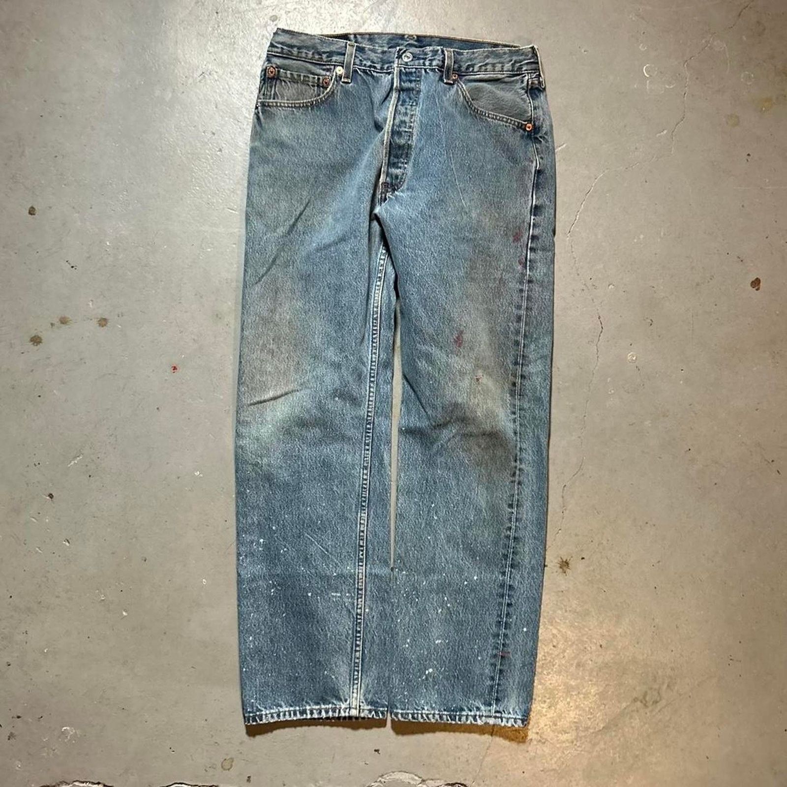 Levi's 90s levis denim jeans 501 Size US 32 / EU 48 - 2 Thumbnail