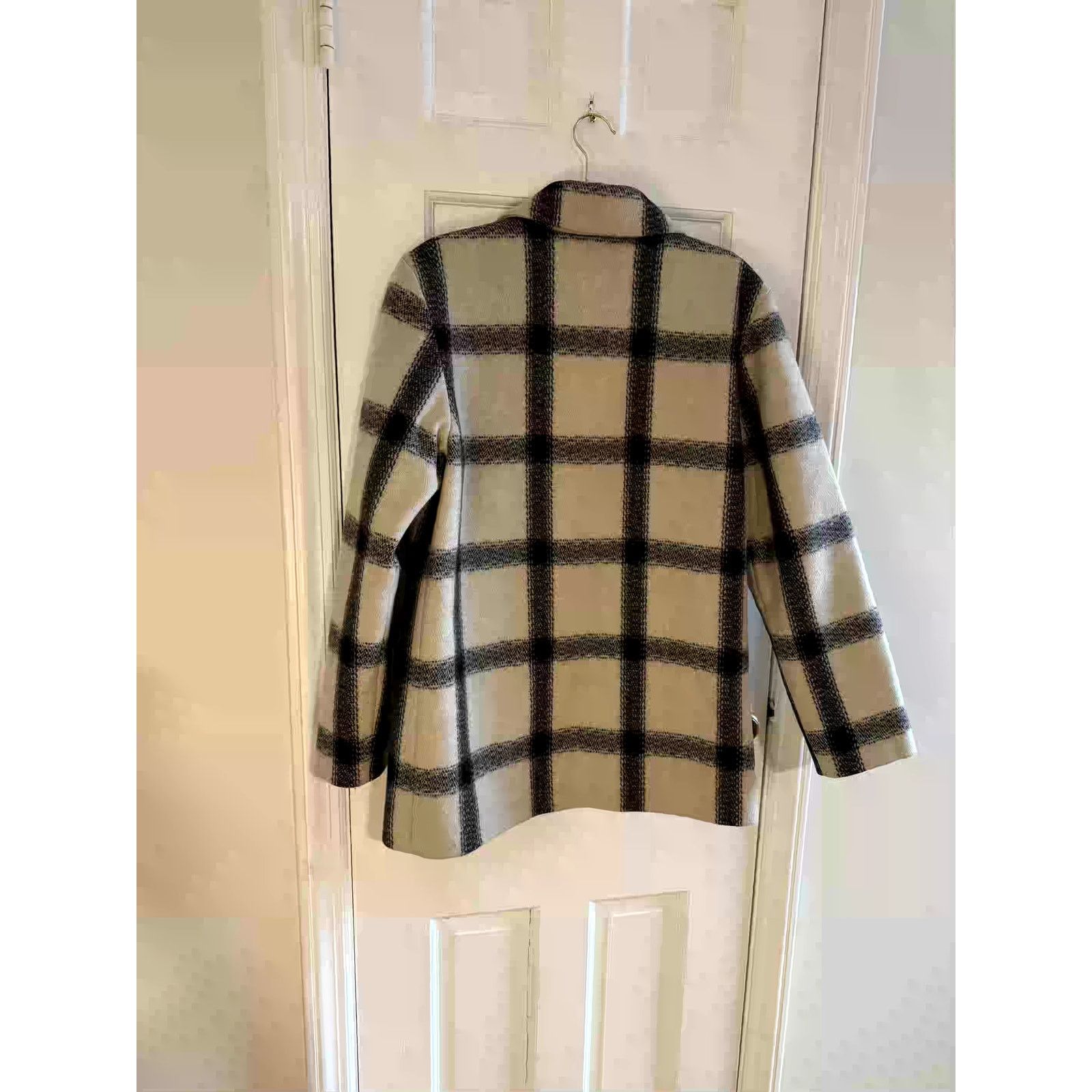 A.P.C. A.P.C. Black & White Men's Houndstooth Wool Coat Medium Size US M / EU 48-50 / 2 - 5 Thumbnail