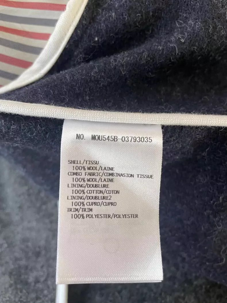 Thom Browne Thom Browne Wool coat 2506-Nextarrow Size US S / EU 44-46 / 1 - 6 Thumbnail