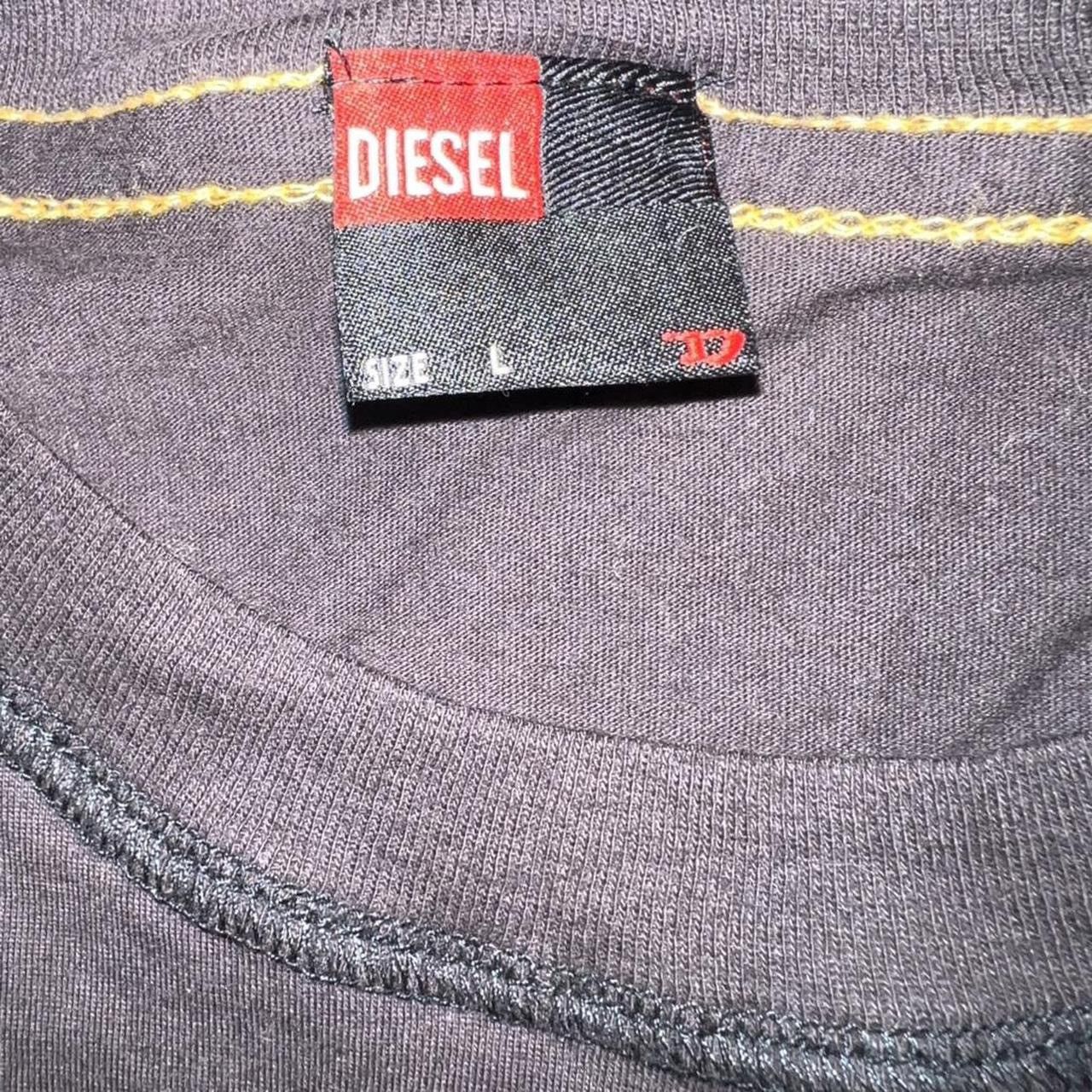 Diesel Diesel space cadet in Spanish graphic baby tee T shirt Y2K Size XS / US 0-2 / IT 36-38 - 3 Thumbnail