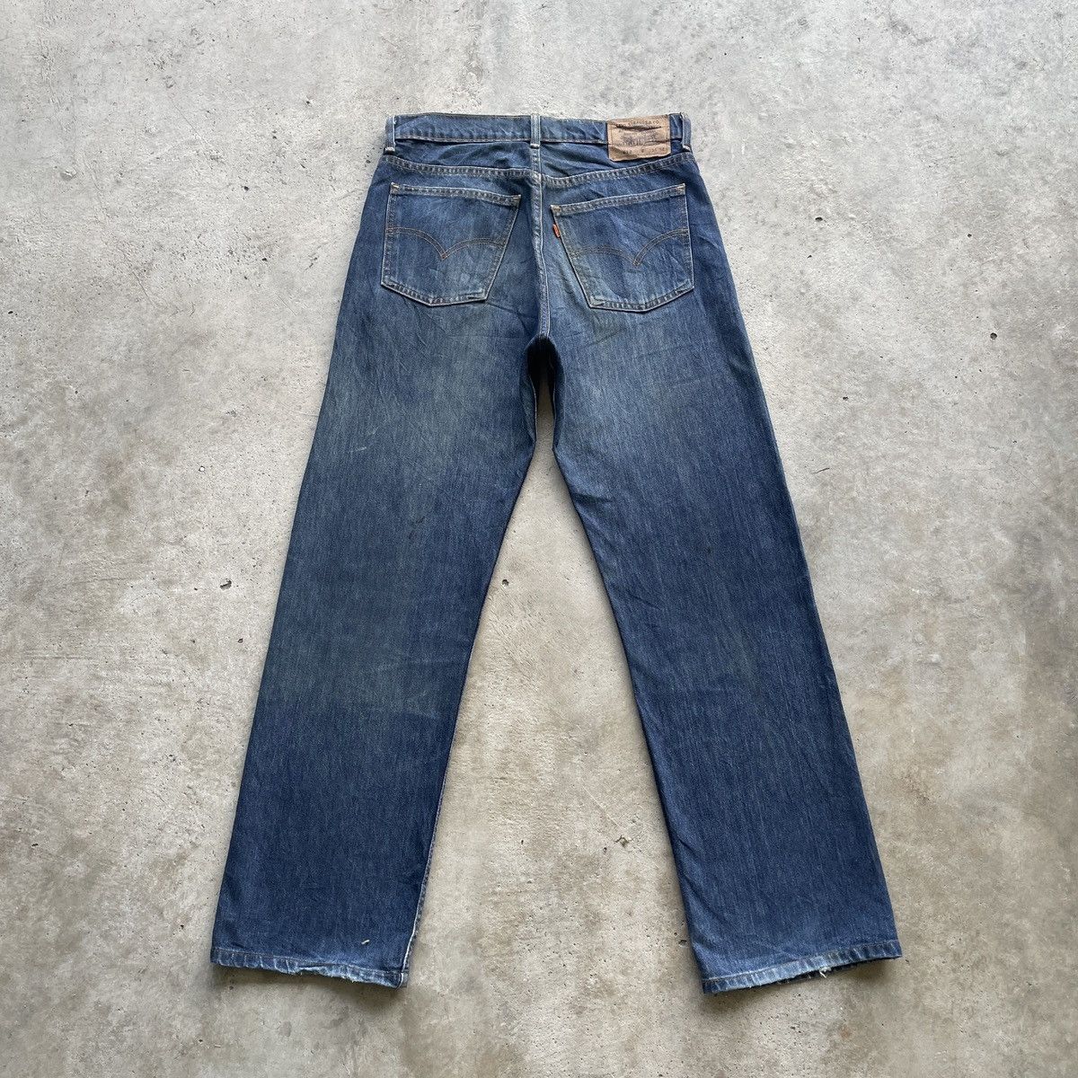 Levi's Vintage Clothing Vintage Levi’s Orange Tag Jeans Faded Denim Pants W32x31.5 Size US 32 / EU 48 - 13 Thumbnail