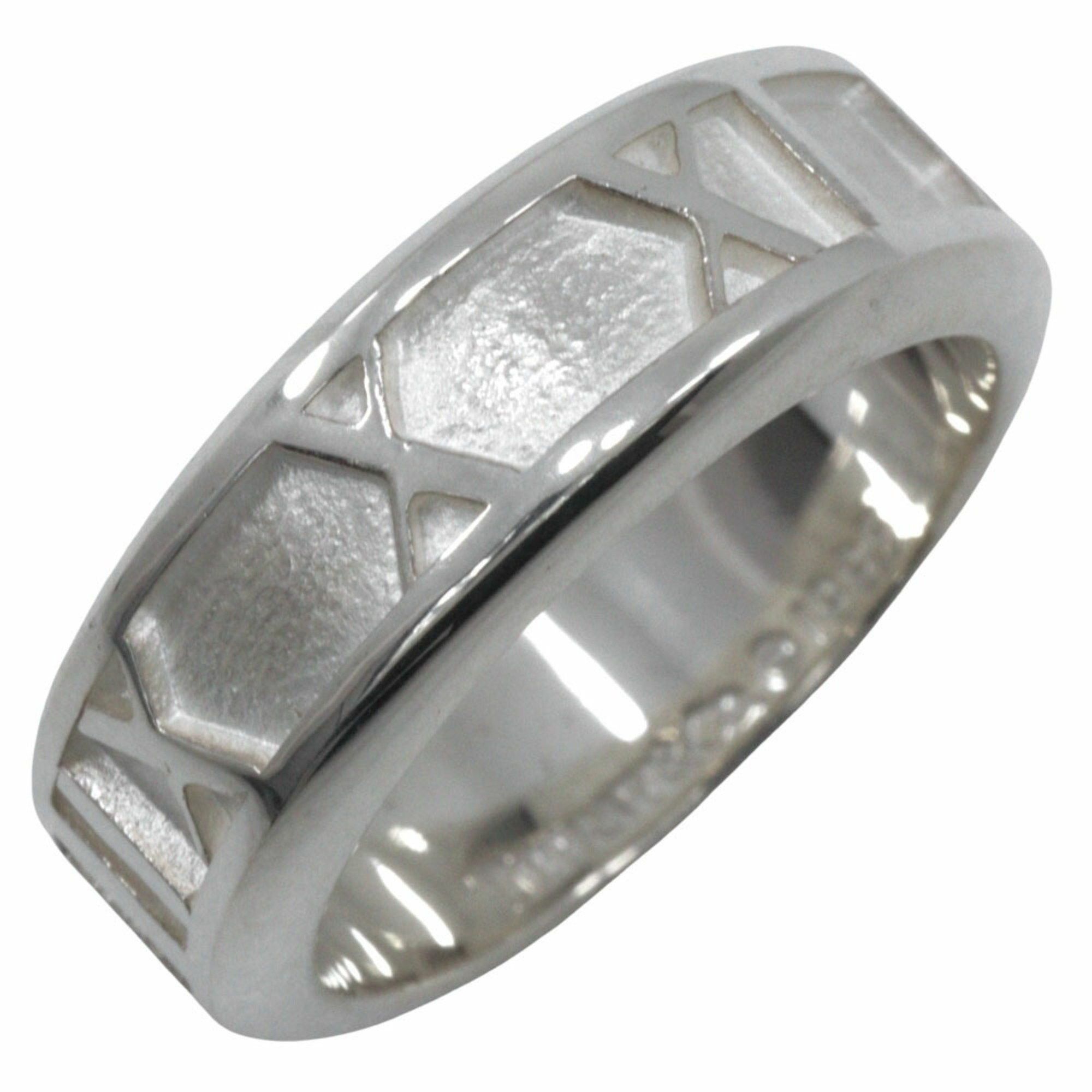 Tiffany & Co. Tiffany & Co. Atlas Ring, Size 8.5, Sterling Silver, Approx. 5.1g, Women's Size ONE SIZE - 1 Thumbnail