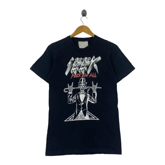 Beams Plus Vintage BEAMS PLUS x KEIICHI NITTA Punk Addict Tee Shirt Size US S / EU 44-46 / 1 - 1 Thumbnail