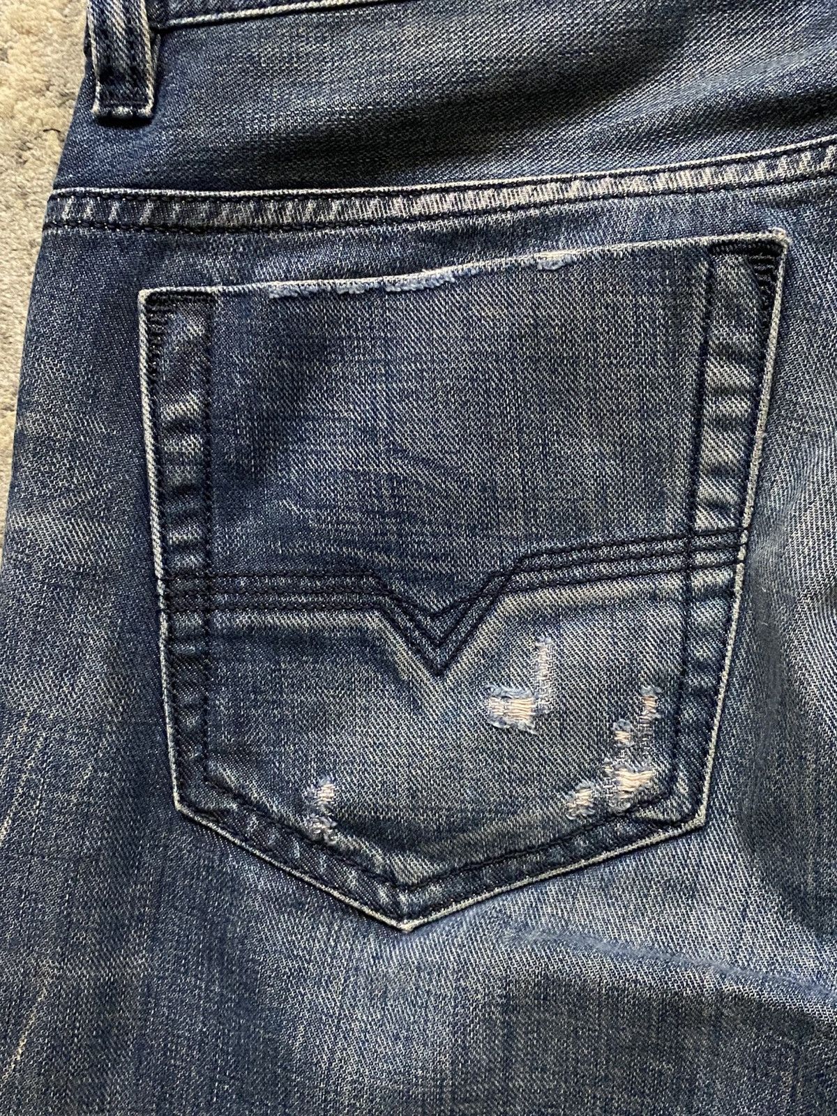 Diesel Diesel - AW12 Safado Denim Wash 0804K Size US 32 / EU 48 - 10 Thumbnail