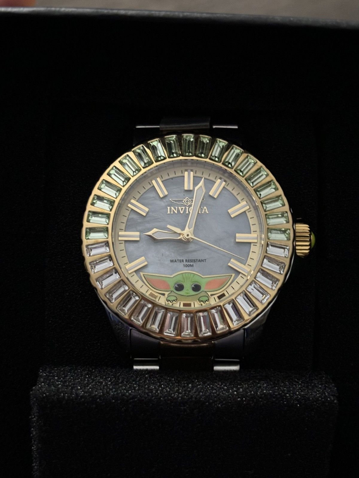 image of Invicta Gold Baby Yoda Watch, Men's