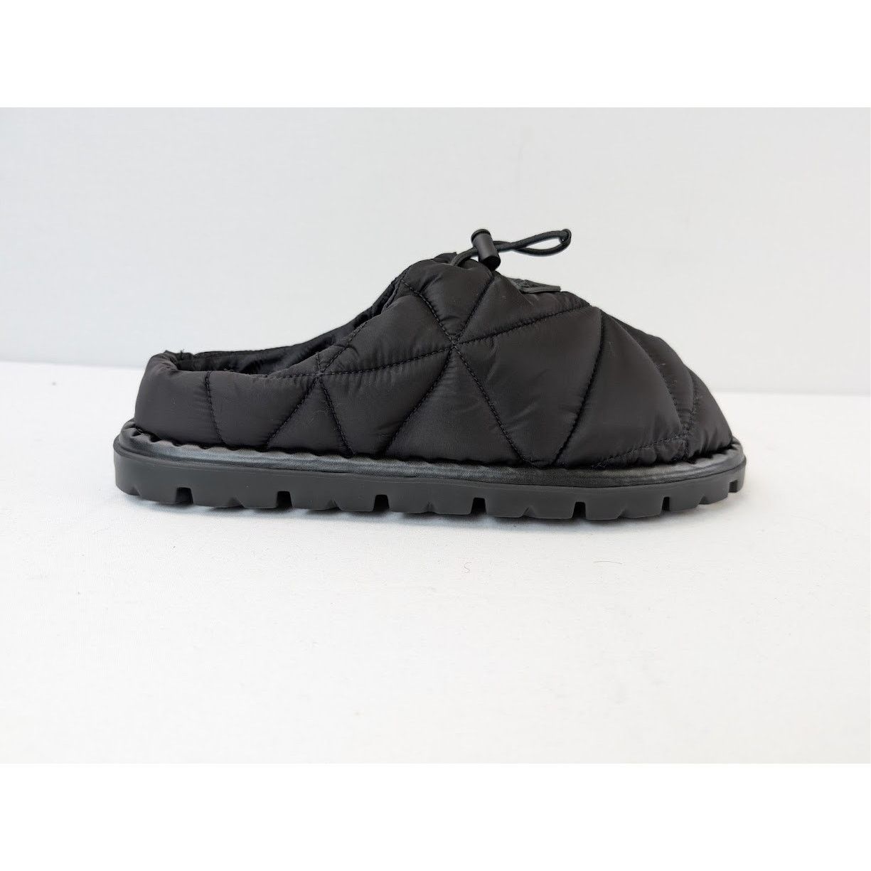 Prada o1rshd1 Calzature Uomo Nylon Mules in Nero Size US 9.5 / EU 42-43 - 4 Thumbnail