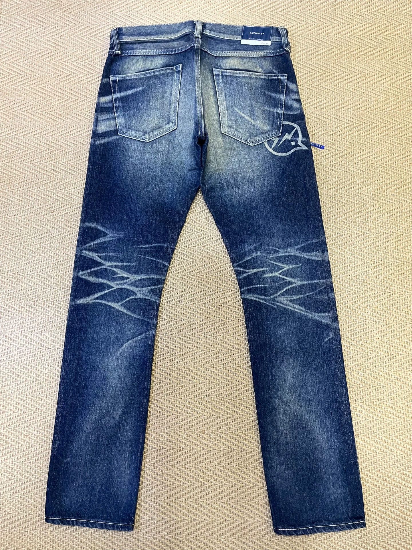 Vanquish VANQUISH & FRAGMENT Mud Wash Lightning Slim Jeans W30 Size US 30 / EU 46 - 2 Thumbnail